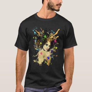 Black History Afro Face Hair Montag Afrika Amerika T-Shirt