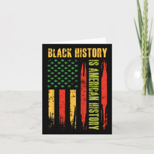 Black History American History Us Flag Bhm African Karte