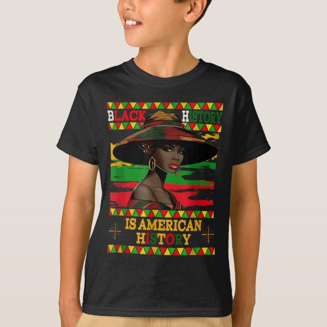 Black History American Women Recognition Educators T-Shirt (Vorderseite)