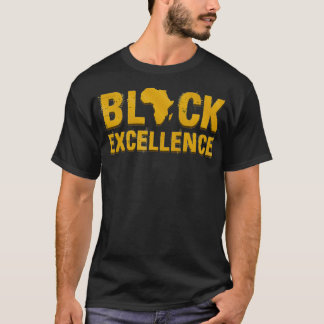 Black History Excellence African American Inspirie T-Shirt
