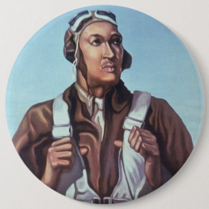 Black History Icons: WW2-Flieger, US-Piloten Button
