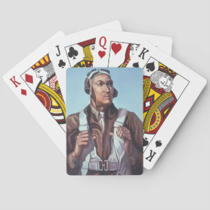 Black History Icons: WW2-Flieger, US-Piloten Spielkarten