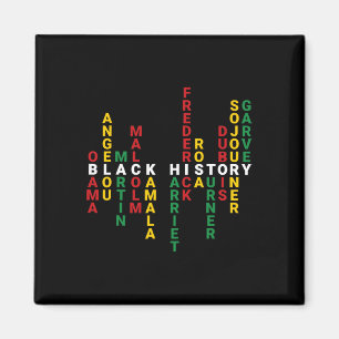 Black History Inspiriere Black Leaders African Ame Magnet