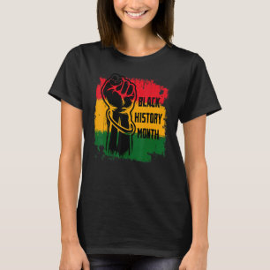 Black History Monat BHM African for Men Women & k T-Shirt