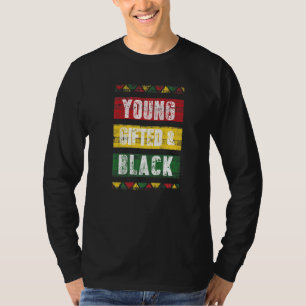 Black History Monat T Young Ed African Frauen Afro T-Shirt