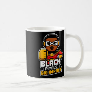 Black History Mont African Black Afro Boy Video G Kaffeetasse