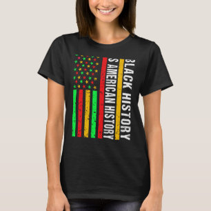 Black History Mont Women African American s Men K T-Shirt