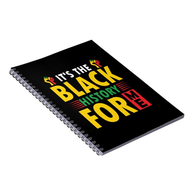 Black History Montag Celebration Notebook Notizblock (Rechte Seite)