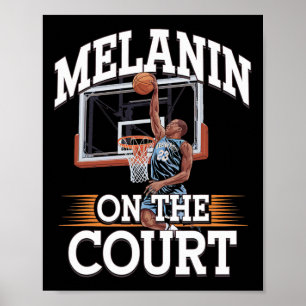 Black History Monte African Black Afro Bysketll Pl Poster