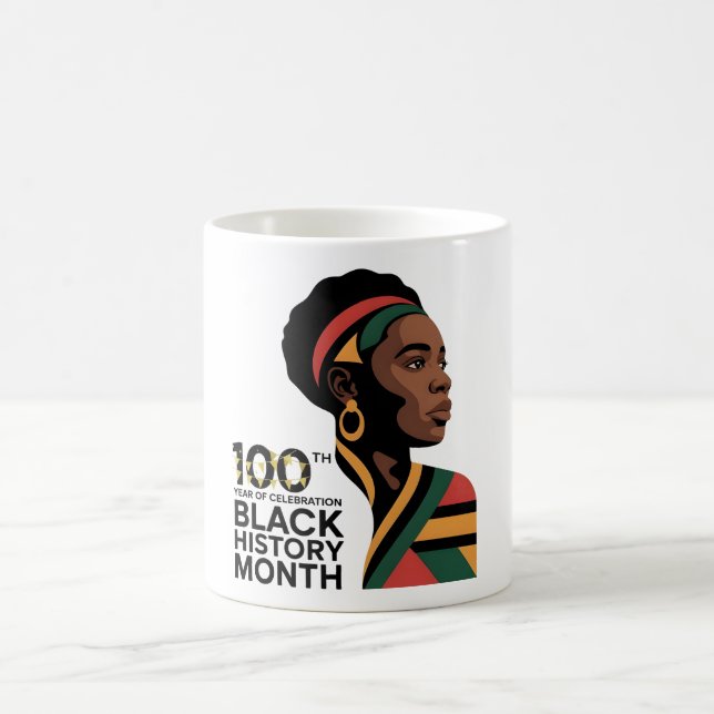 Black History Month – 100 Years of Celebration  Kaffeetasse (Mittel)