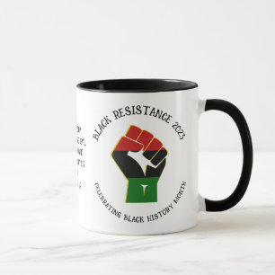 BLACK HISTORY MONTH 2023 Resistenz Tasse