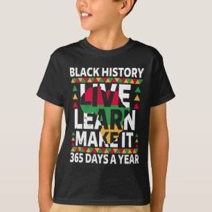 Black History Month 2025 Apparel T-Shirt