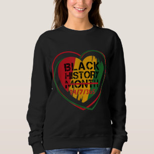 Black History Month 247365 African Melanin Black P Sweatshirt