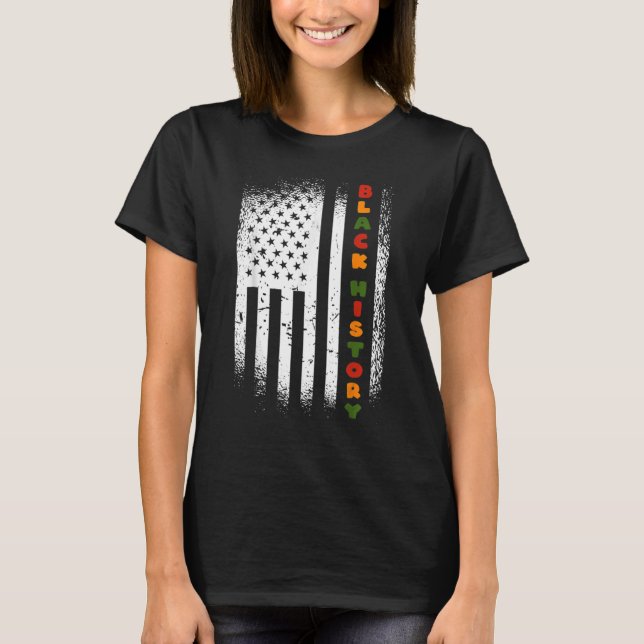 Black History Month 247365 Pride African American_ T-Shirt (Vorderseite)