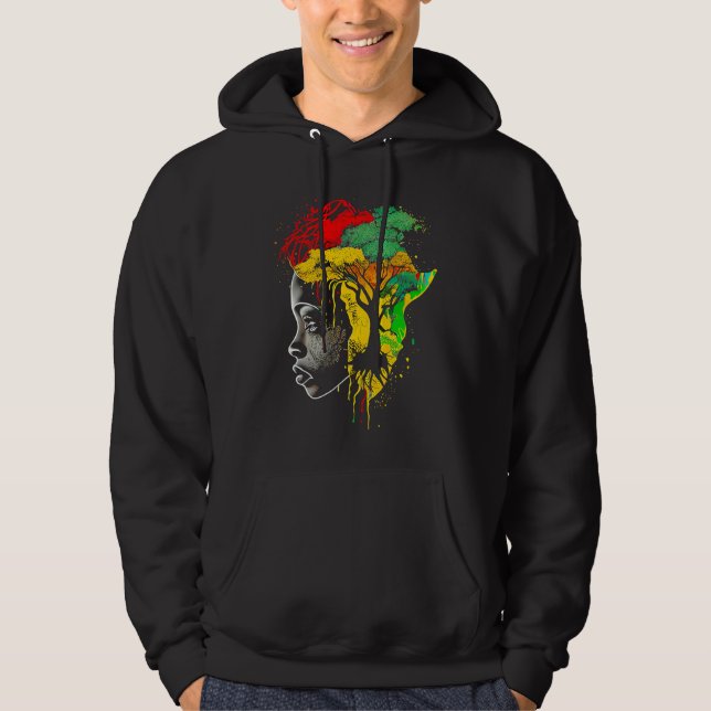 Black history month  African American Ancestors' r Hoodie (Vorderseite)