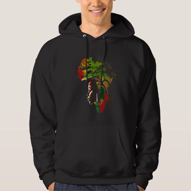 Black history month  African American Ancestors' r Hoodie (Vorderseite)