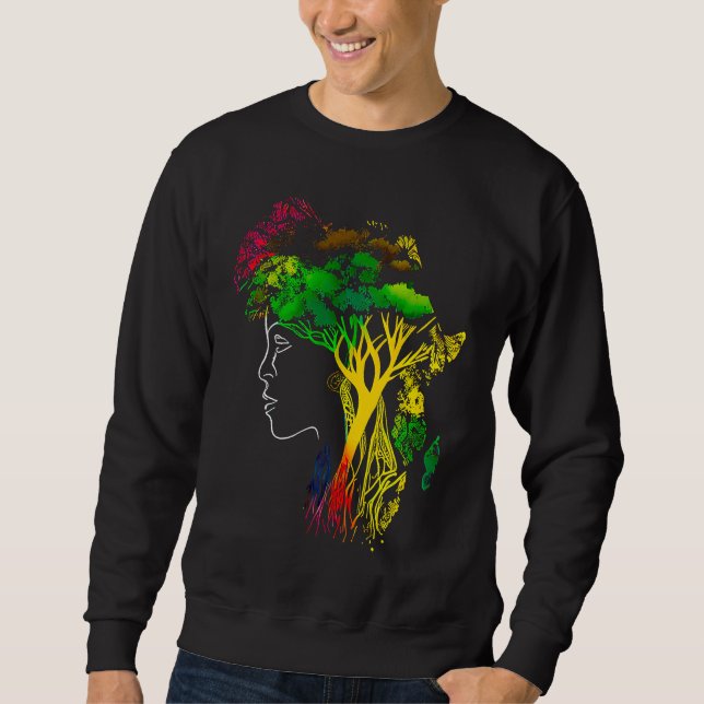 Black history month  African American Ancestors' r Sweatshirt (Vorderseite)