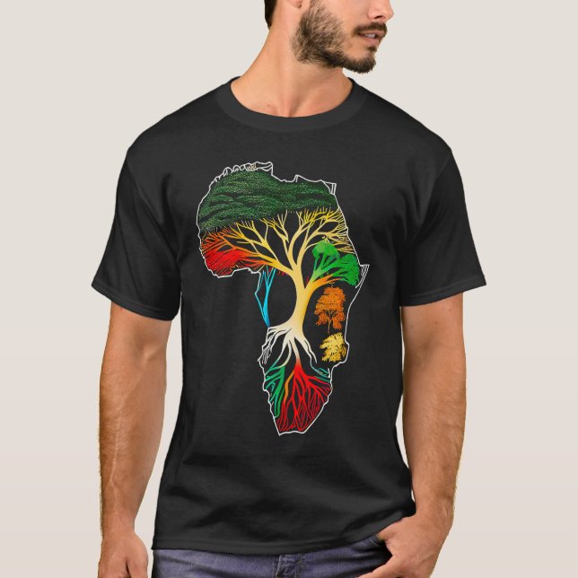 Black history month  African American Ancestors' r T-Shirt (Vorderseite)