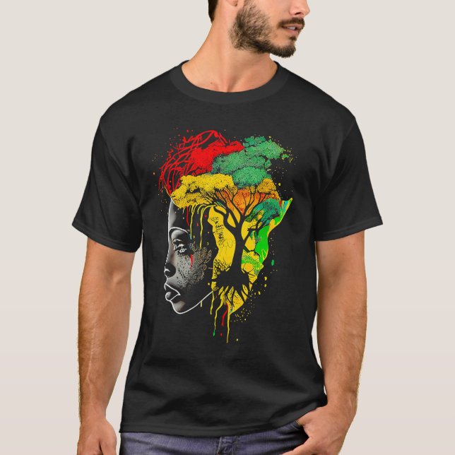 Black history month  African American Ancestors' r T-Shirt (Vorderseite)