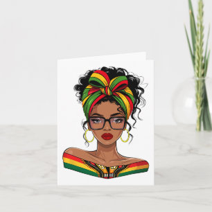 Black History Month African American Juneteente Wo Karte