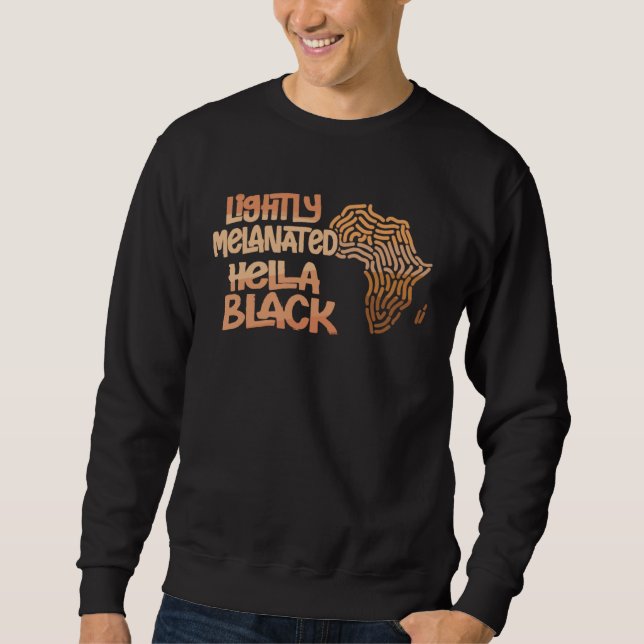 Black History Month African Pride Sweatshirt (Vorderseite)