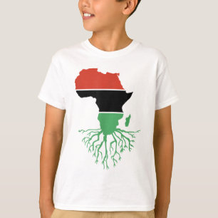 Black History Month African Roots Vergiftungs Mela T-Shirt