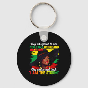 Black History Month Afrikanisches Mädchen Frau Afr Schlüsselanhänger