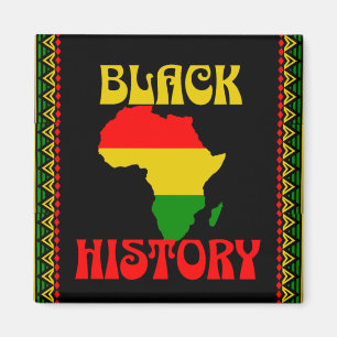 Black History Month, Afroamerikaner Magnet
