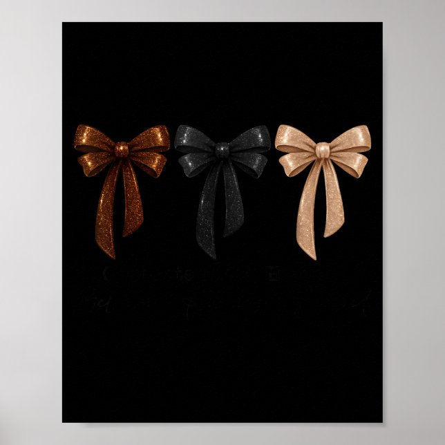 Black History Month Believe Achieve Succeed Melani Poster (Vorne)