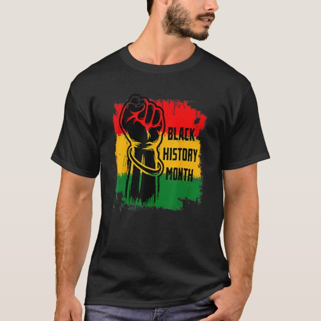 Black History Month BHM African For Men Women & Ki T-Shirt (Vorderseite)