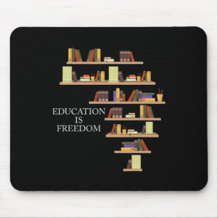 Black History Month Bildung Ist Freiheit Lehrer F Mousepad