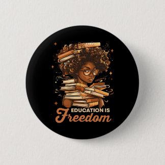 Black History Month Black Leaders African American Button