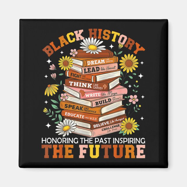 Black History Month Black Leaders African American Magnet (Vorne)