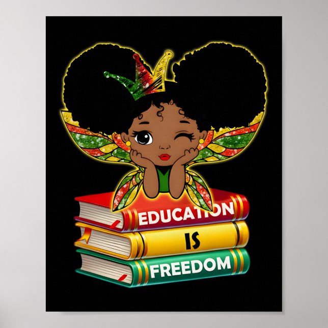 Black History Month Black Leaders African American Poster (Vorne)