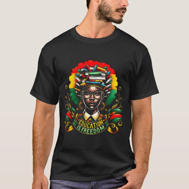 Black History Month Black Leaders African American T-Shirt (Vorderseite)