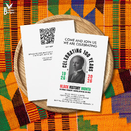 BLACK HISTORY MONTH Centennial Woodson Dinner Einladung