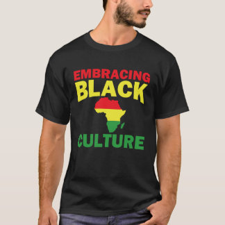 Black History Month Decorations Embracing Black Cu T-Shirt