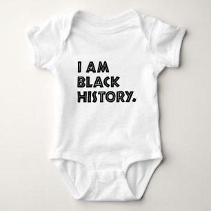 Black History Month entwirft afrikanische Grafik Baby Strampler