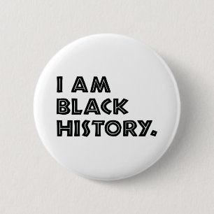 Black History Month entwirft afrikanische Grafik Button