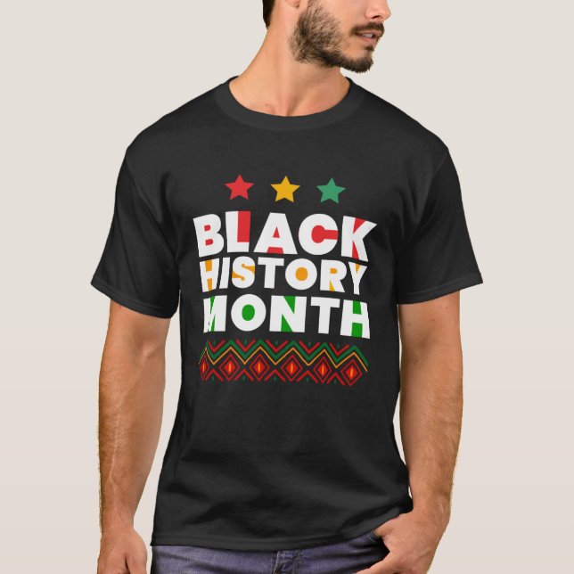 Black History Month for Boy and Girls T-Shirt (Vorderseite)