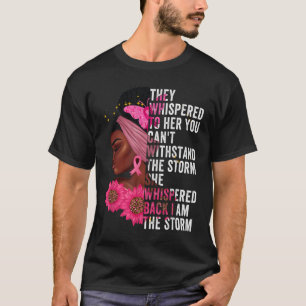 Black History Month Girl I'be the Strong African Q T-Shirt