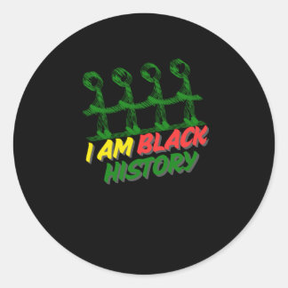 Black History Month Ich bin Black History Sticker