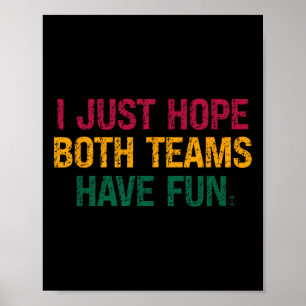 Black History Month – Ich hoffe einfach, beide Tea Poster