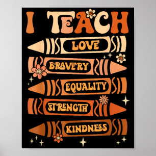 Black History Month Ich unterrichte Black History  Poster
