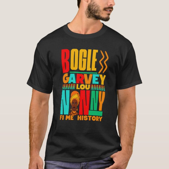 Black History Month Jamaican Pride T-Shirt (Vorderseite)