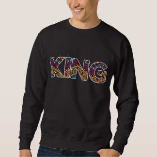 Black History Month King Gift Women Men Kids Sweatshirt