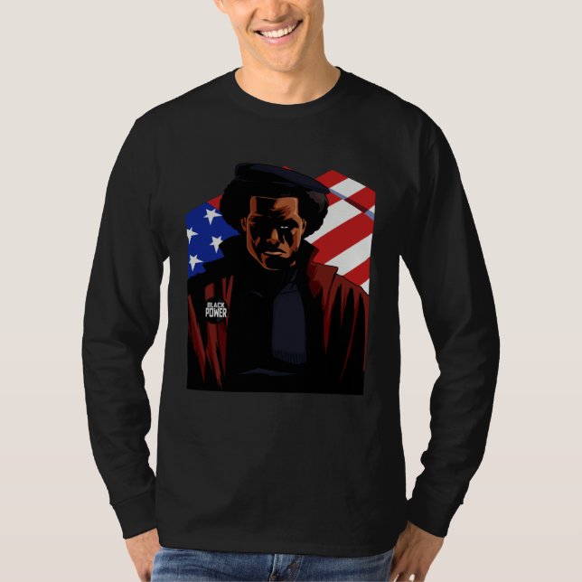 Black History Month Panther Party T-Shirt (Vorderseite)