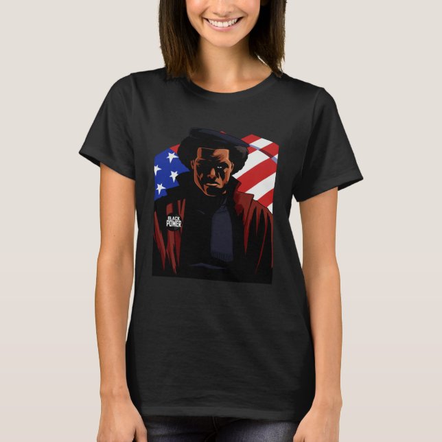 Black History Month Panther Party T-Shirt (Vorderseite)