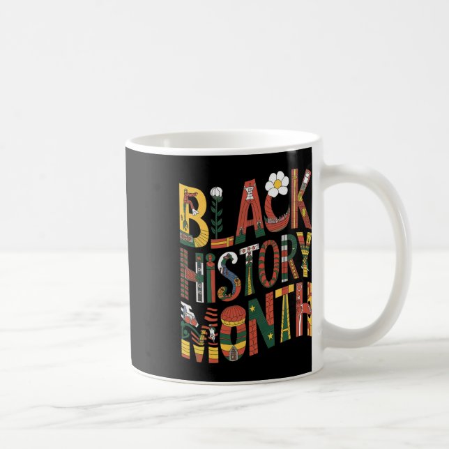 Black History Month Stolz _1  Kaffeetasse (Rechts)