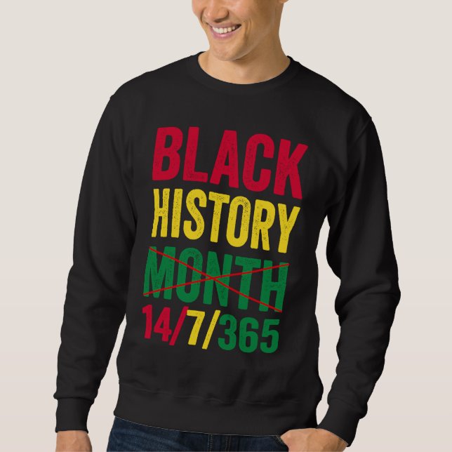 Black History Month Sweatshirt (Vorderseite)
